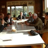 Gesprek met landbouwtransporteurs