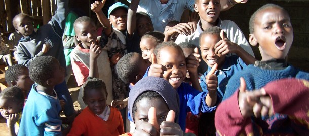 Kinderen in Kenia